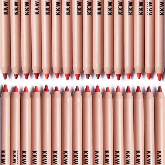 🎀KKW BEAUTY Red 1 Lip Liner - True Red - Picture 11 of 14